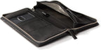 Leatherology RFID Black Onyx Travel Zip Organizer Wallet, Passport Holder - Image 5