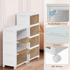 VECELO 3 Tier Stackable Storage Boxes - Image 3