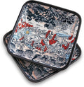 2025 Improved Design Premium Square Fabric Valet Tray Organizer Set of 2 by Aoyinism
