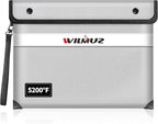Fire Proof Bag For Documents, 5200°F Heat Insulated Fire Proof Pouch by Wilmuz