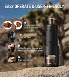 STARESSO Classic Portable Espresso Maker, 2 IN 1 Travel Coffee Maker Compatible - Image 6