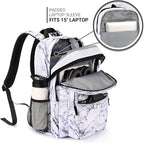 ZORFIN 26L Backpack for College, and Travel: Water Resistant Bookbag - Image 4