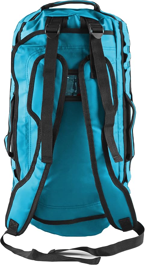 Element Equipment Trailhead Duffel Bag Shoulder Straps Waterproof Teal Small - Image 4