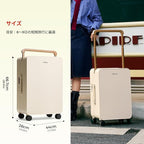 TUPLUS 24” Checked Hardside Luggage Lightweight ABS Travel Suitcase - Image 6