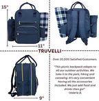 Truvelli Picnic Backpack for 4 - Image 5