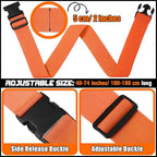 Eccliy 12 Pack Luggage Straps Suitcase Belts Wide Adjustable Packing Straps - Image 4
