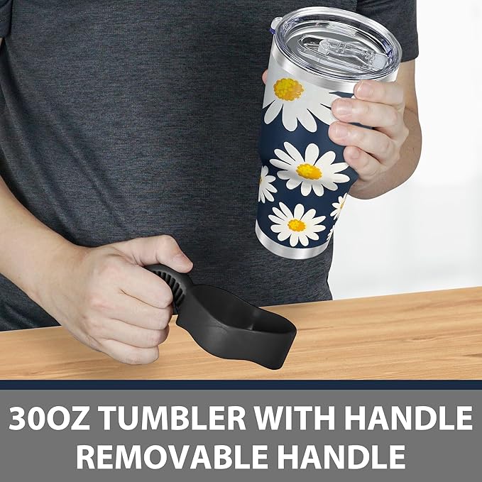 WETOWETO 30 oz Tumbler Stainless Steel Vacuum Insulated Coffee Cup - Image 4