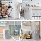 Lifewit 2 Pack Laundry Hamper Large Collapsible Laundry Baskets, Freestanding - Image 7