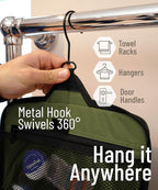 D&D Hanging Travel Toiletry Bag - Image 4