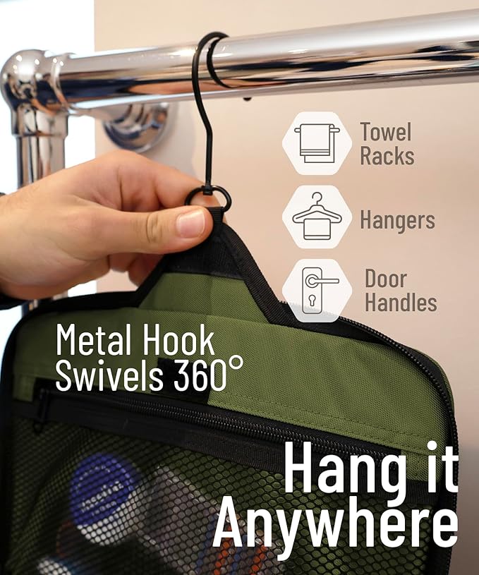 D&D Hanging Travel Toiletry Bag - Image 4