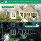 UBright Solar Lantern Lights Outdoor Waterproof Metal Hanging Solar Lights - Image 4