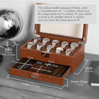 ROTHWELL 10-Slot Watch Box in Leather - Image 2