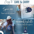 BCOZZY Organic Cotton Double Support Neck Pillow - Image 6