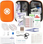 276PCS Mini Car First Aid Kit Travel Size by AMORNING