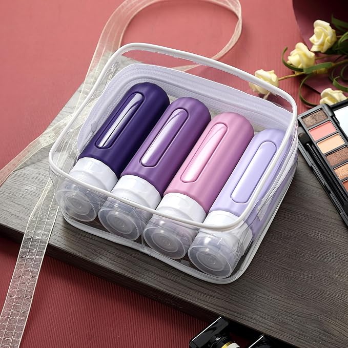 16 Pack Travel Bottles Set for Toiletries, Leakproof Travel Containers for - Image 3