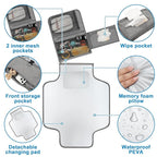 Accmor Portable Diaper Changing Pad, Waterproof Travel Baby Changing Mat - Image 2