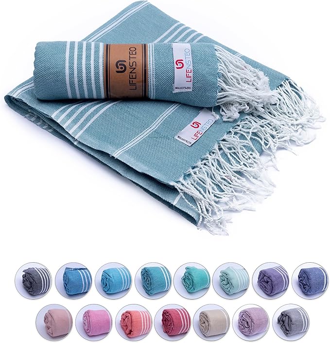 Turkish Beach Towel by LIFENSTEO