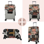 Travel Luggage Cover Suitcase Protector Fits 18-32 Inch Wheel Covers - Image 3