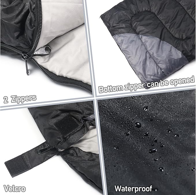 tuphen- Sleeping Bags for Adults Kids Boys Girls Backpacking Hiking Camping - Image 4
