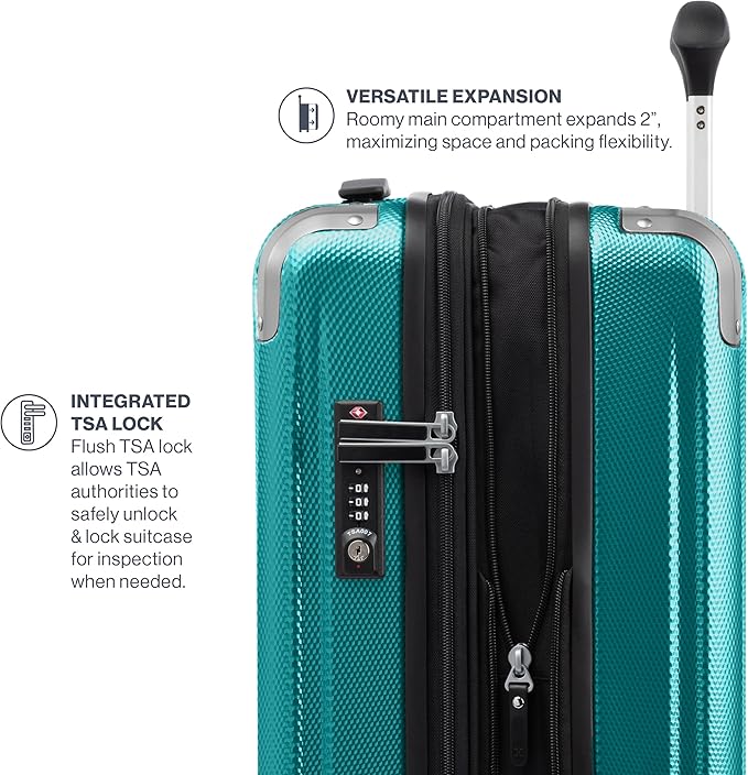 Travelpro Pathways 3 Hardside Expandable Luggage, 8 Spinner Wheels, Lightweight - Image 6