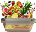 A MILLI Collapsible Lunch Box- Foldable Silicone Food Containers, Tupper ware by Unknown