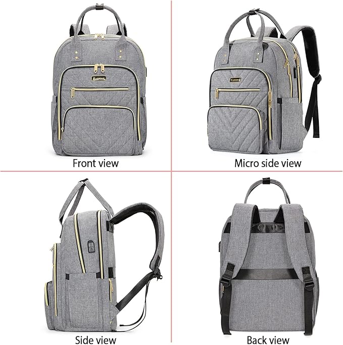 Laptop Backpack for Women Men, School Backpacks for Teens Girls Boys, 17.3 Inch - Image 6