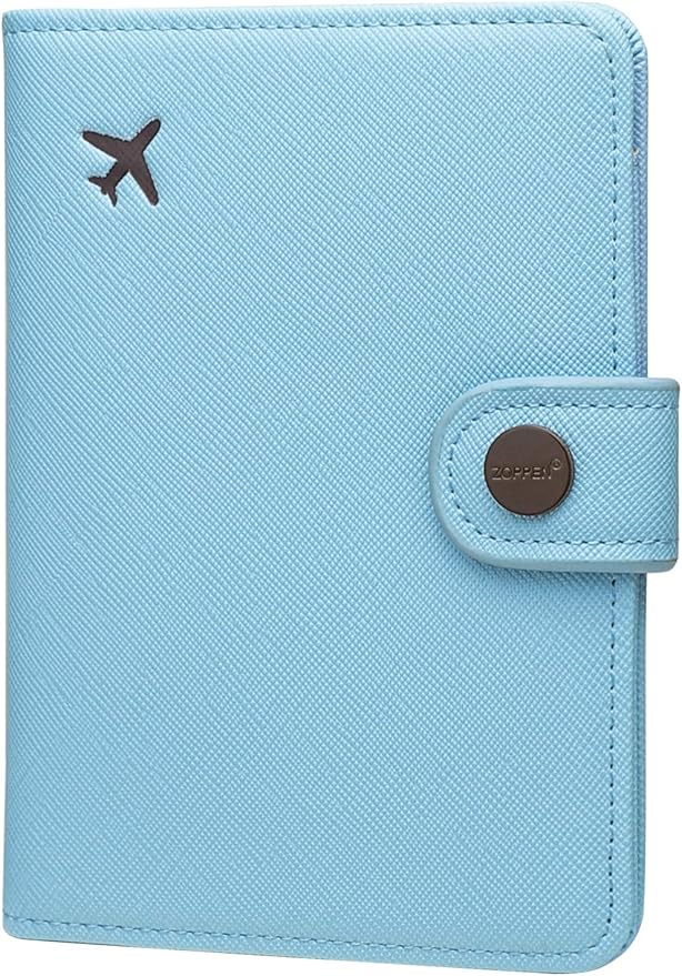 ZOPPEN Passport Holder Women, Passport Cover Travel Wallet Rfid Blocking by Zoppen