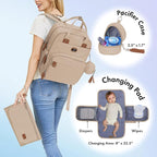 Dikaslon Diaper Bag Backpack - Image 2