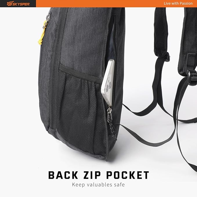 SKYSPER Small Daypack 10L Hiking Backpack Packable Lightweight Travel Day Pack - Image 7