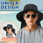 NPJY Sun Fishing Hats with Neck Flap - Image 2