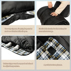 GEERTOP Flannel Sleeping Bag for Adults XXL 4 Season, 0 Degree Sleeping Bag for - Image 5