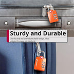 Fosmon TSA Accepted Luggage Locks, Open Alert Indicator 3 Digit Combination - Image 4