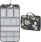 PAVILIA Hanging Toiletry Bag Women Men, Travel Kit Foldable Large Toiletries by PAVILIA