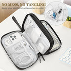 FYY Electronic Organizer, Large Travel Cable Organizer Bag Pouch Electronic - Image 5