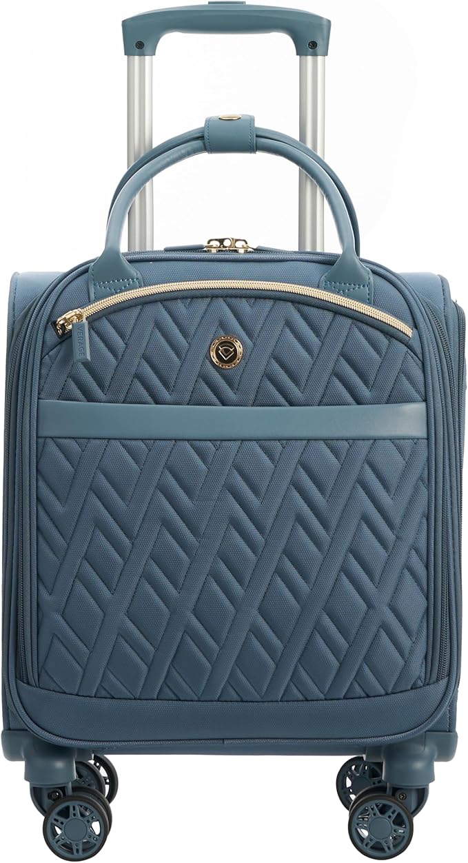 Verage 18x14x8in Spinner Underseat Carry-On Luggage -Airplane Personal Item Bag by VERAGE