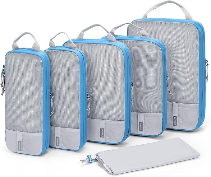 BAGSMART 6 Set Compression Packing Cubes by BAGSMART