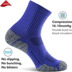 CWVLC Cushioned Compression Sport Quarter Socks - Image 3