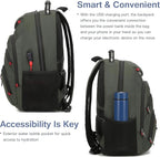 Boavan Laptop Backpack for men, 15.6 inch Laptop Bag - Image 5