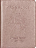 TIGARI Passport Holder for Travel Women Men, PU Leather Passport Wallet Cover by TIGARI