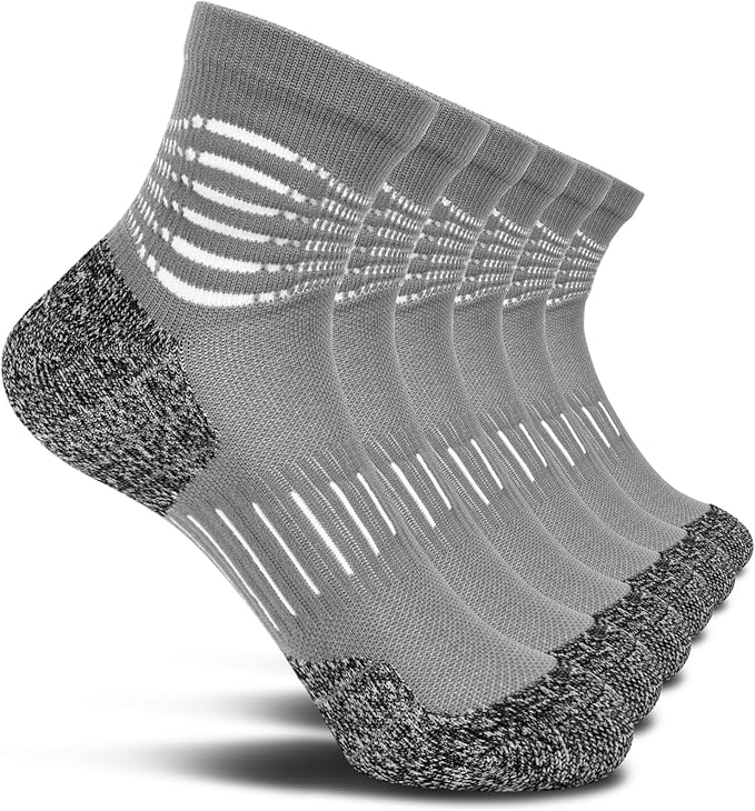 IRAMY Ankle Compression Socks for Men Athletic Running Socks by IRAMY