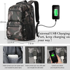 BIKROD Backpack for Boys Men, School Backpack for Teens Girls, Lightweight - Image 4