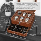 ROTHWELL 6 Slot Leather Watch Box - Image 2