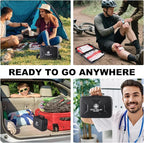 410 Piece Waterproof Hard Shell First Aid Kit - Image 7