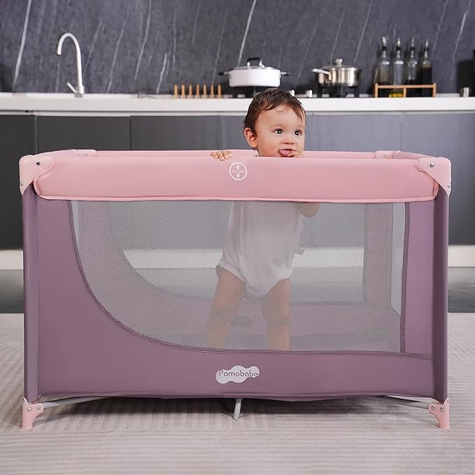 Pamo Babe Portable Crib Mattress Baby Playards - Image 5