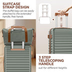 SHOWKOO Luggage Sets 3 Piece Hardside Expandable Suitcase - Image 6