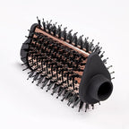 L'ANGE HAIR Multi-Volume Dryer Brush Attachment | Titanium Blow Dryer Brush Barrel for Volumizing & Styling | Tool Sold Separately | Attachment - Black - Teardrop 65mm