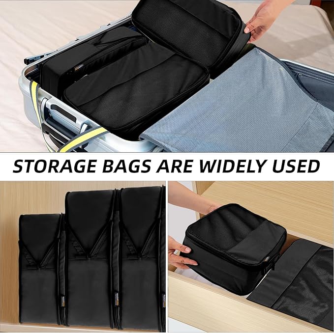 4 Piece Compression Packing Cubes - Image 8