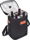 Tirrinia 4 Bottle Wine Gift Tote Carrier by Tirrinia
