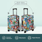 Explore Land Travel Luggage Cover Suitcase Protector Fits 31-32 Inch Case - Image 2