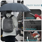 hk Laptop Backpack for Men - Image 5